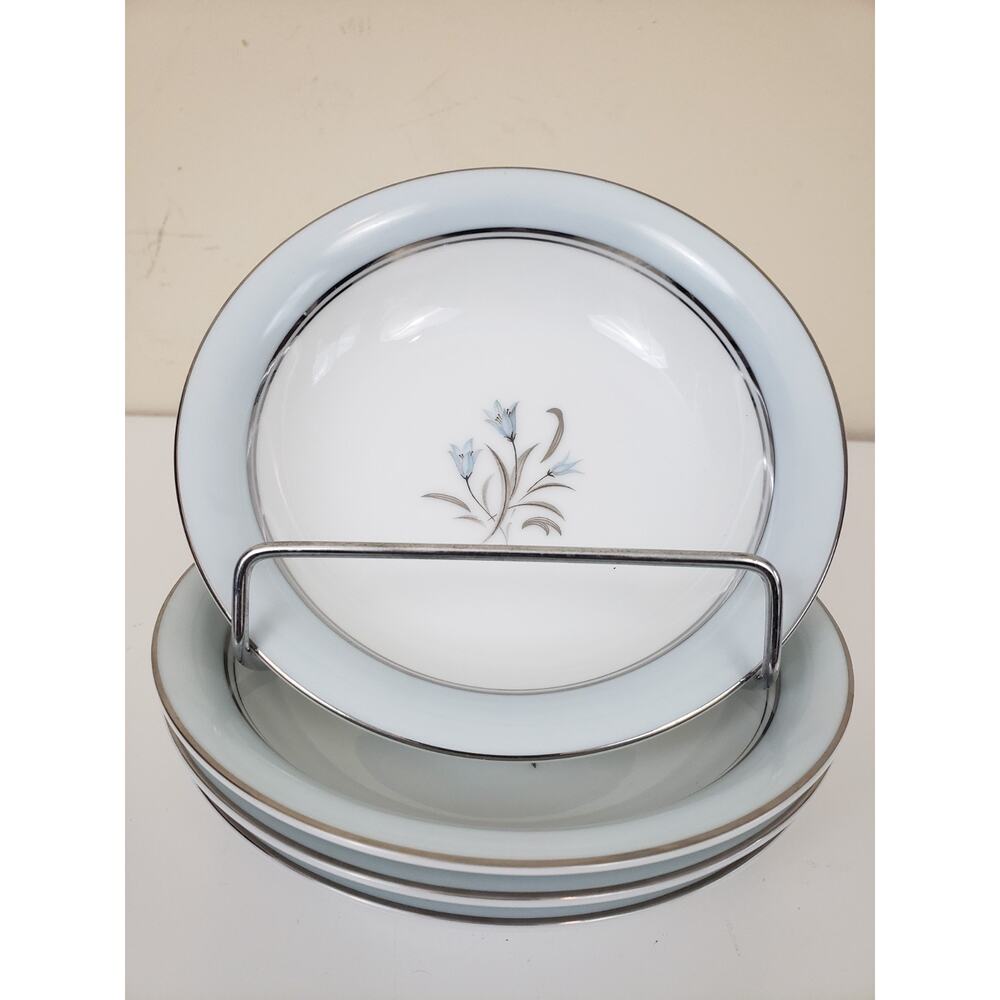 Noritake Bluebell Berry Bowls Fruit Dessert Fine China Japan Set Of 4